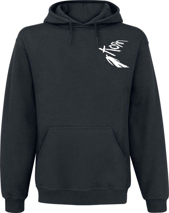 Korn Playground Shadow Heren Trui met capuchon - zwart - L