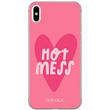 ERT GROUP mobiel telefoonhoesje voor Apple iPhone XS Max origineel en officieel erkend Babaco patroon Hot Mess 001