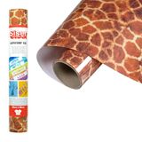 Siser Easypatterns Plus Wild Giraffe, 30 cm x 0,5 m, transfer-vinyl om op te strijken, voor kleding, accessoires en huishoudtextiel, geschikt voor kinderkleding.