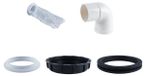 Merkloos IBC-dekselfilter met Wasbaar Nylon en Deksel