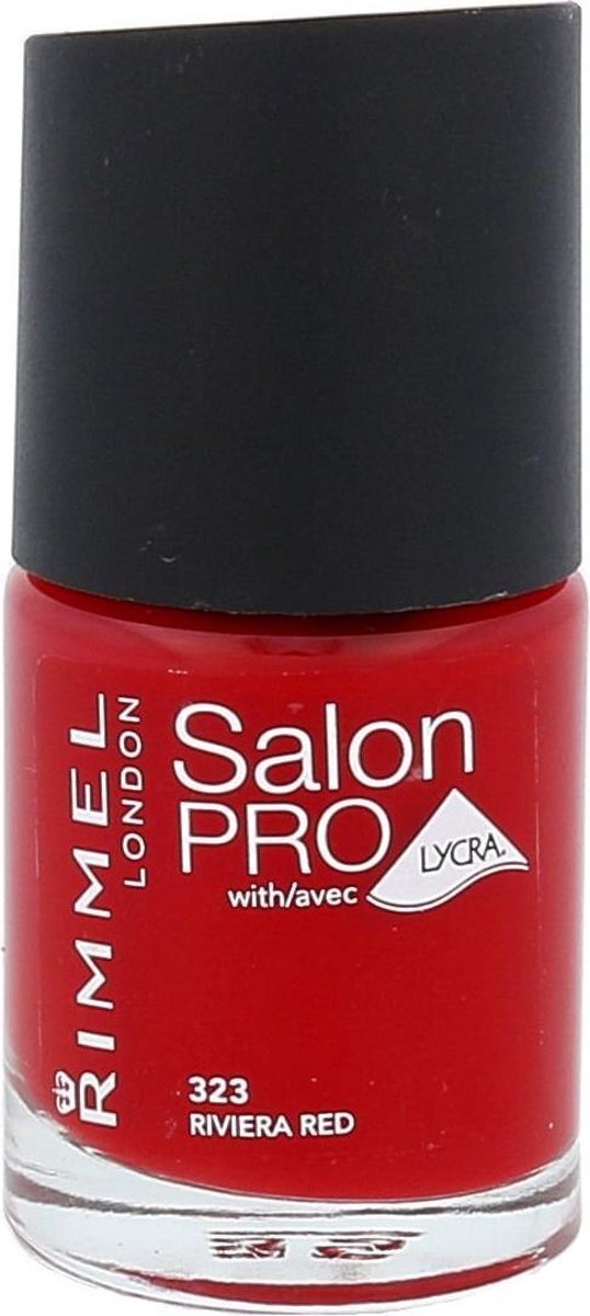 Rimmel London Salon Pro With Lycra Nagellak - 323 Riviera Red