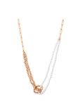 Gaya Rose Gold White Necklace