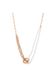 Gaya Rose Gold White Necklace