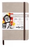 Darwi Schetsboek - A6 - 140 g - Taupe - 80 vellen