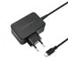 Qoltec 51024 Universele Snellader Zwart 65W USB-C Power Delivery