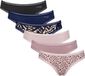 Sloggi GO Crush Mini C6P Set van 6 Dames Slips Blauw/Roze M