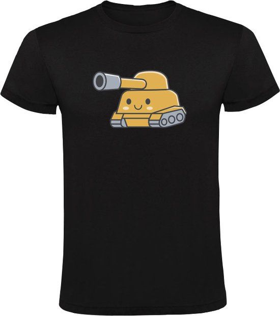 Tank Kindershirt - soldaat - leger - oorlog - Zwart - Maat 152 - Unisex