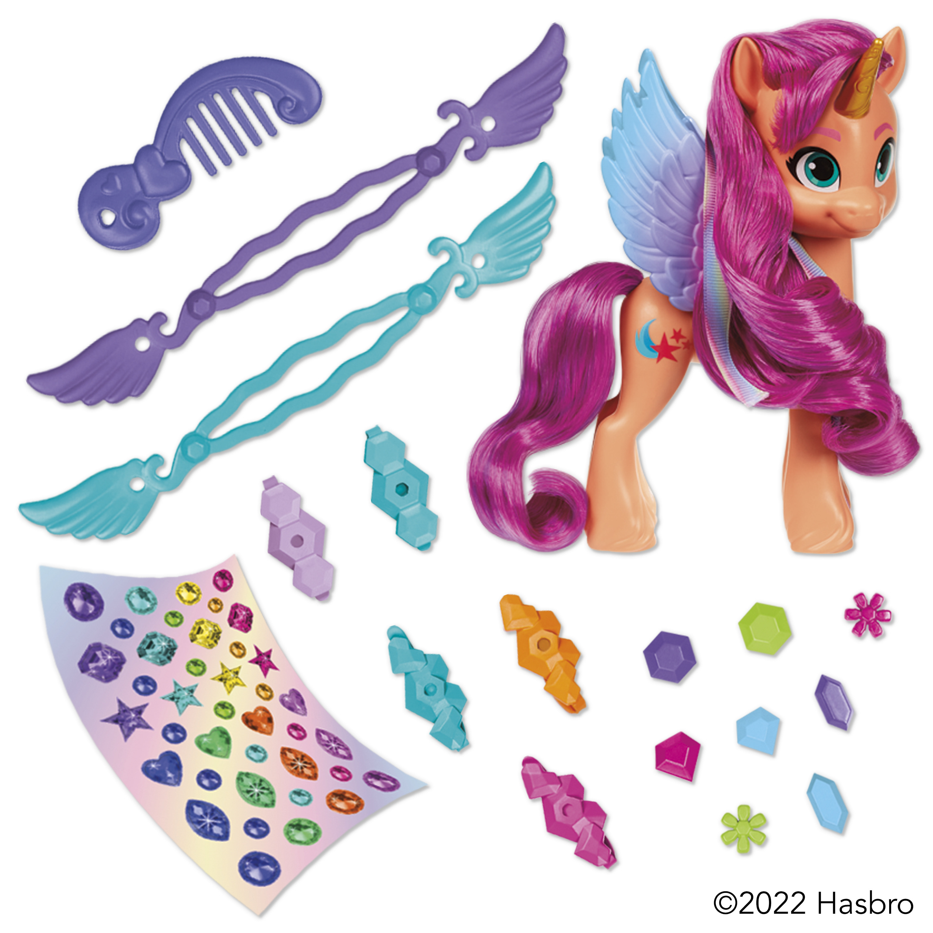 my little pony Sunny Starscout's Mooie Manen