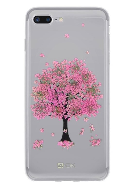 4-OK FC7PPT roze, transparant / Apple iPhone 7 Plus