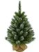 Triumph Tree Kunstkerstboom in Jute - Kunst Kerstboom H90 x Ø56 cm - Groen Frosted