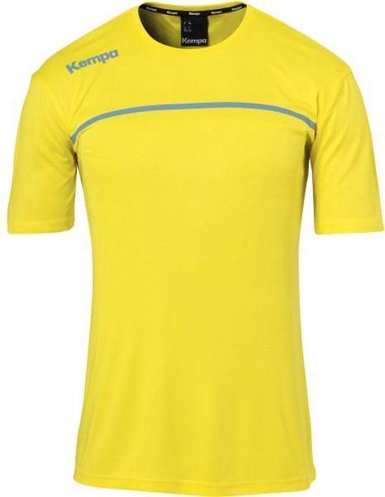 Kempa Emotion 2.0 Poly Shirt - Geel - Maat L