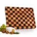 Merkloos Relaxdays Snijplank - 41 x 30 cm - Hout
