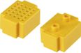 TRU COMPONENTS Breadboard jaune Nombre total de pôles 25 (l x L) 20 mm x 15 mm 1 pièce(s)