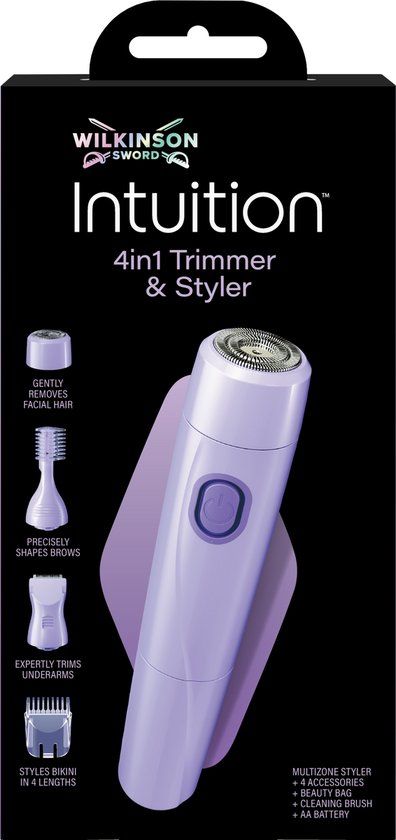 Wilkinson Sword Intuition - 4in1 Face & Body Hair Trimmer voor vrouwen