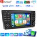 Junsun Mercedes-Benz 2+32G Carplay Android 15 7‘’ autoradio voor Mercedes-Benz C/CLK/CLC-klasse (W203, W209)