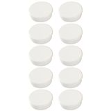 Dahle Whiteboard Magneten - 10 stuks - Wit - Rond 3,8 cm