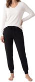 Schiesser Dames pyjama Mix & Relax zwart / crème