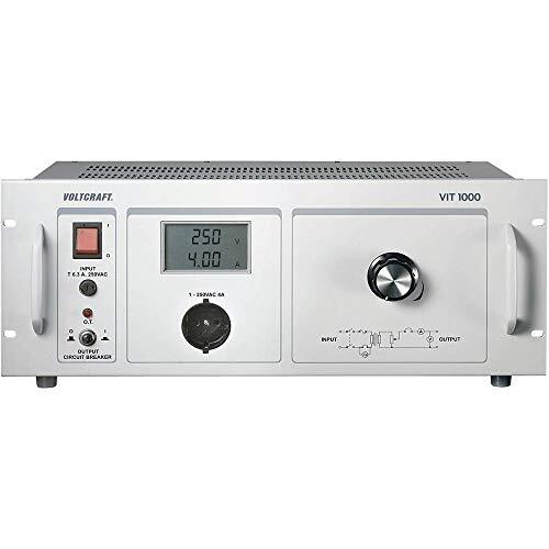 VOLTCRAFT VIT 1000 Lab-scheidingstrafo, instelbaar 1-250 V/AC