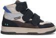 BunniesJR 225991-429 Jongens Hoge Sneakers - Blauw - Leer - Klittenband Met Rits