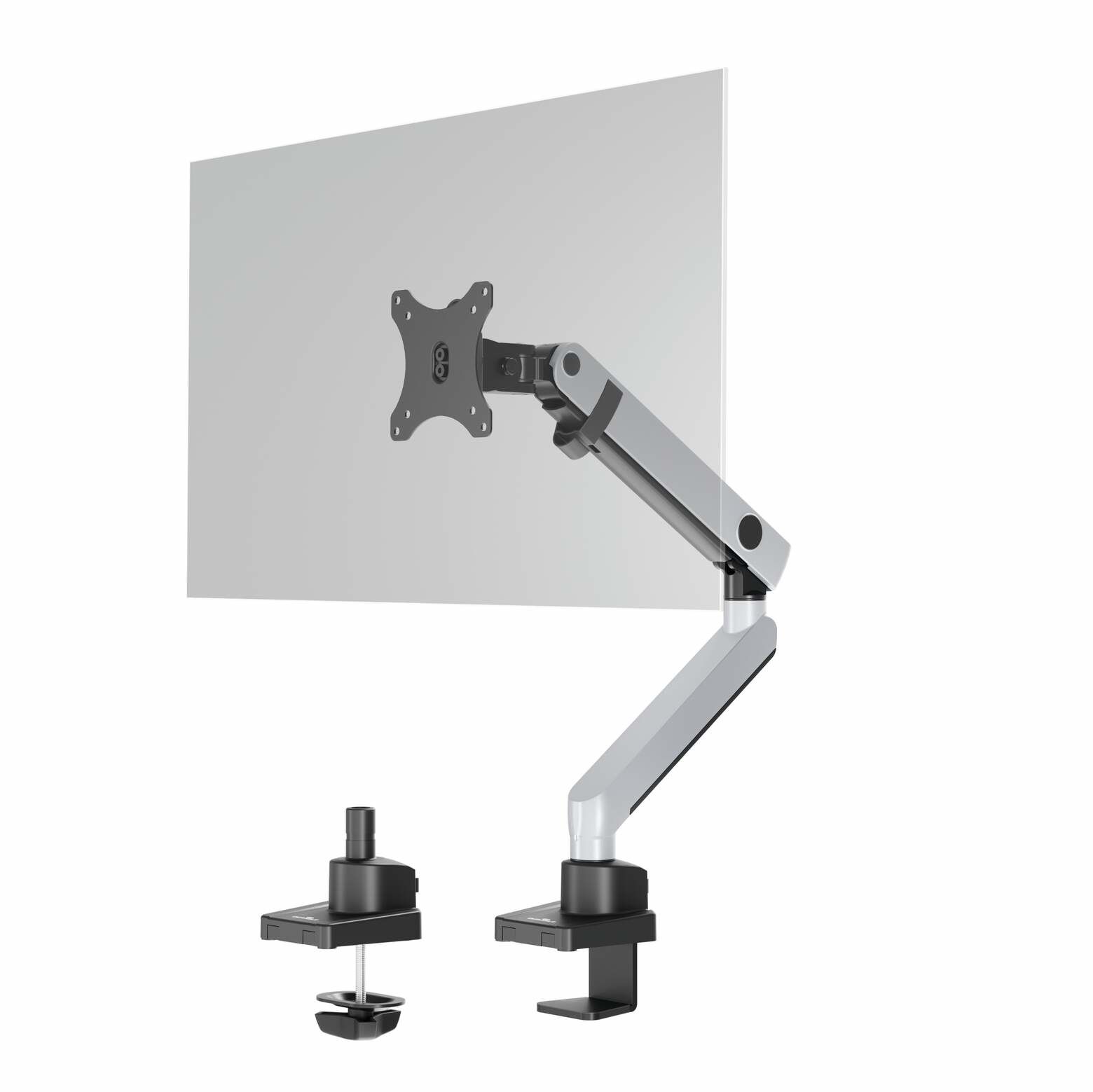 Durable Select Plus Monitor Arm - Silver - Up to 32"