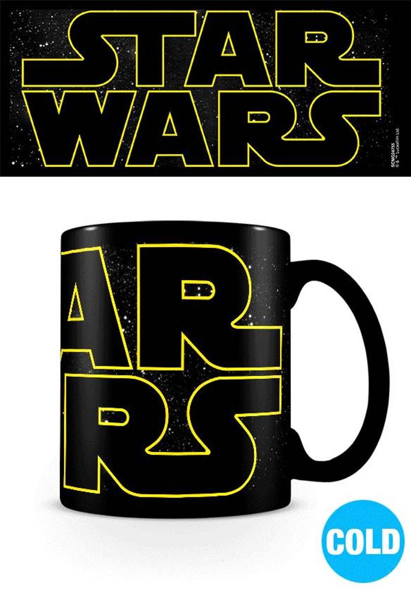 Star Wars Logo Characters Heat Change Mok - 5050574247559