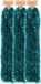 Inge-glas Inge Christmas Goods Kerstslingers - 3x - Emerald groen - Folie - 270 cm