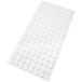 Adsamm FP-15-SA-WH-12-128 128 x viltglijder, wit, Ø 12 mm