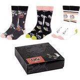 Otaku - Anime Sokken - 3er Pack - EU40-46 tot EU 35-41 - meerkleurig