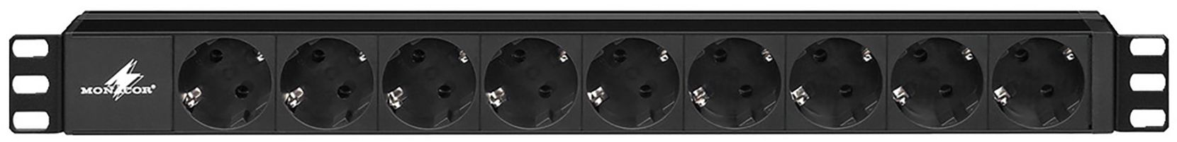 Monacor RCS-92/SW - Power rack-behuizing - Zwart