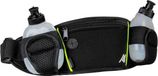 Rucanor Bottle Belt - Drinkgordel inclusief 2 drinkflessen - Zwart