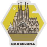 Samsonite Travel Accessories Luggage Stickers Barcelona