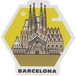 Samsonite Travel Accessories Luggage Stickers Barcelona
