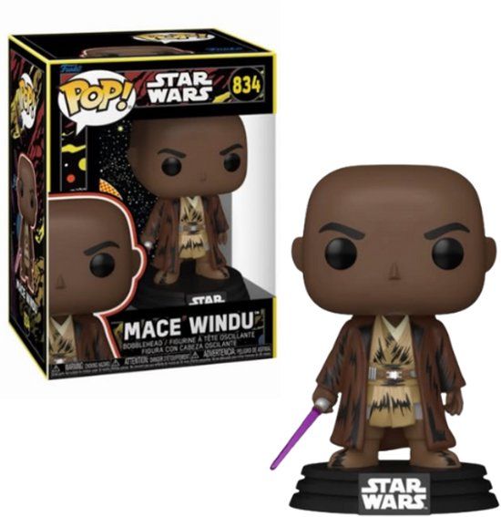 Funko Pop! Star Wars: May the Fourth - Mace Windu (Retro) #834