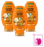 Garnier Loving Blends Conditioner Argan & Kamelenolie voor droog en dof haar, 250 ml - Voordeelverpakking - 3 stuks