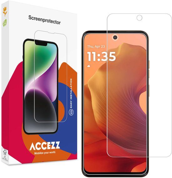 Accezz Screen Protector - Gehard Glas - Geschikt voor Motorola Moto G57 Power