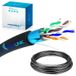 Extralink EX.32341 câble réseau Noir 50 m Cat5e F/UTP (FTP)