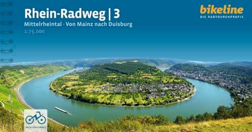 Rhein-Radweg Esterbauer Radtourenbücher- Rhein Radweg 3 Mittelrheintal von Mainz nach Duisburg
