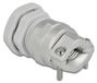 Delock 60356 avec serre-câble PG13.5 Métal, Plastique Gris 1 pièce(s)