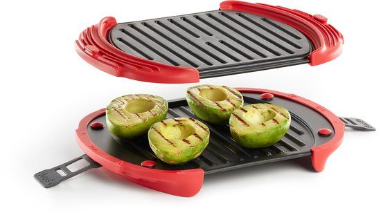 Lékué Magnetron Grill XL - Red