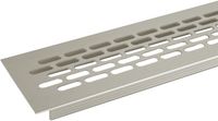 SOTECH grille de ventilation plaque perforée 484 x 60 mm inox