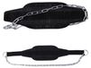 Dipriem 87 cm - Ceinture de poids - Antidérapant - Protection pour les hanches - Entraînement de force - Nylon/métal - Chaîne 84 cm - Ceinture d'haltérophilie