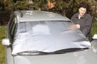 HP Autozubehör Voorruitfolie Aluminiumcoating, Diefstalbescherming (b x h) 150 cm x 80 cm Auto Zilver
