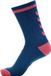 Hummel Action Indoor Sok - chaussettes de sport - bleu/rose - Unisexe - Taille 27-30