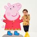 Regatta Peppa Pig Muddy Puddle Gevoerde Waterdichte Jas Met Opdruk - Outdoorjas - Kinderen - Geel
