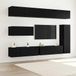 Maison Exclusive - Meuble TV 7 pièces 30,5 x 30 x 110 cm Chêne noir effet