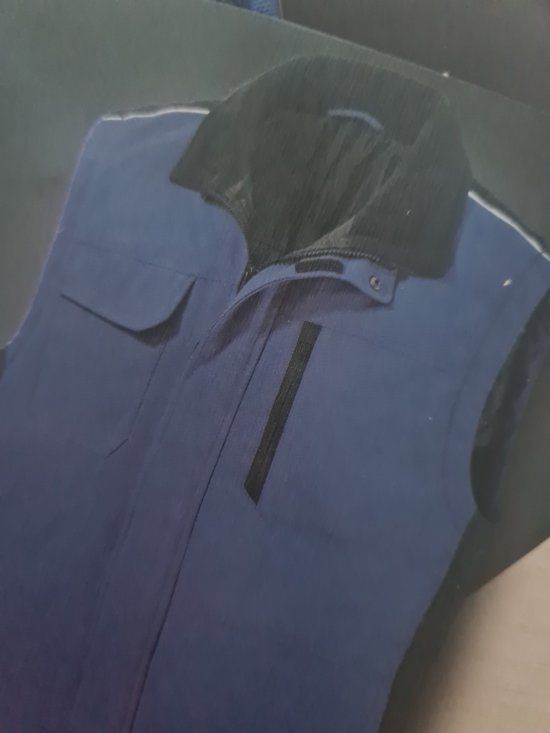 Outdoor/ Werk Bodywarmer - XL - Blauw - Waterdicht - Heren