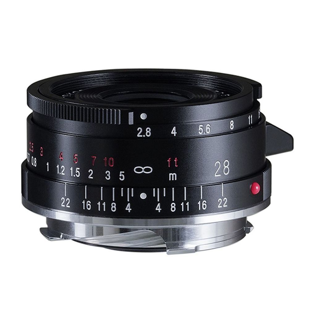 Voigtlander Voigtländer Color-Skopar F2.8 28 mm VM asferisch lens, Type II, zwart