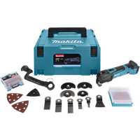 Makita DTM51ZJX3 Multitool - 18V - Incl. koffer en 16 accessoires - Zonder accu's en lader
