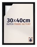 Dutch Frame Factory Baklijst 30x40 cm Zwart Mat MDF