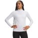 Under Armour Mock ColdGear, wit/lichtgrijs